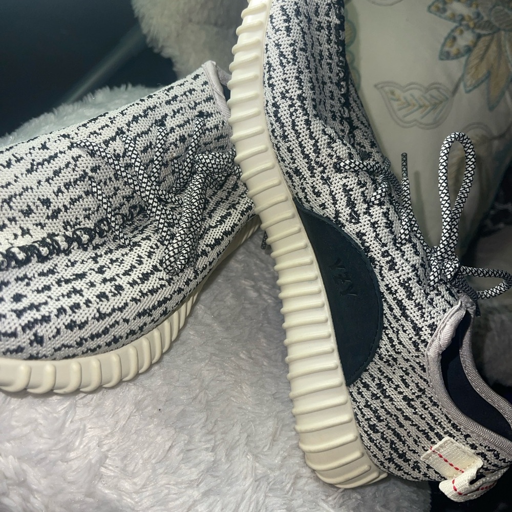 adidas Black and White Athletic Shoes